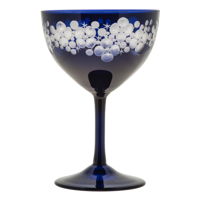 Cristobelle Champagne Saucer Midnight Blue