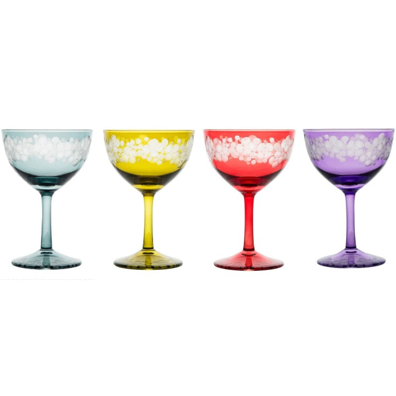 Cristobelle Champagne Saucer Mixed Spring Set