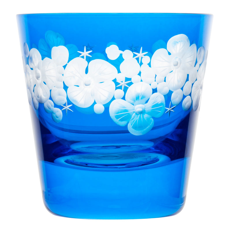 Tallulah Tipple Glass Azure Blue