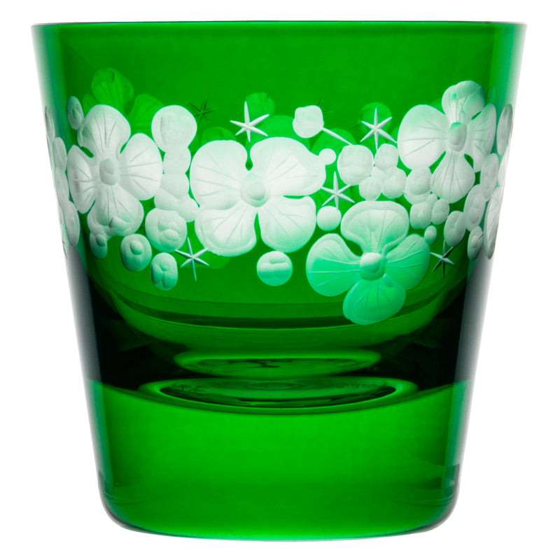 Tallulah Tipple Glass Emerald Green