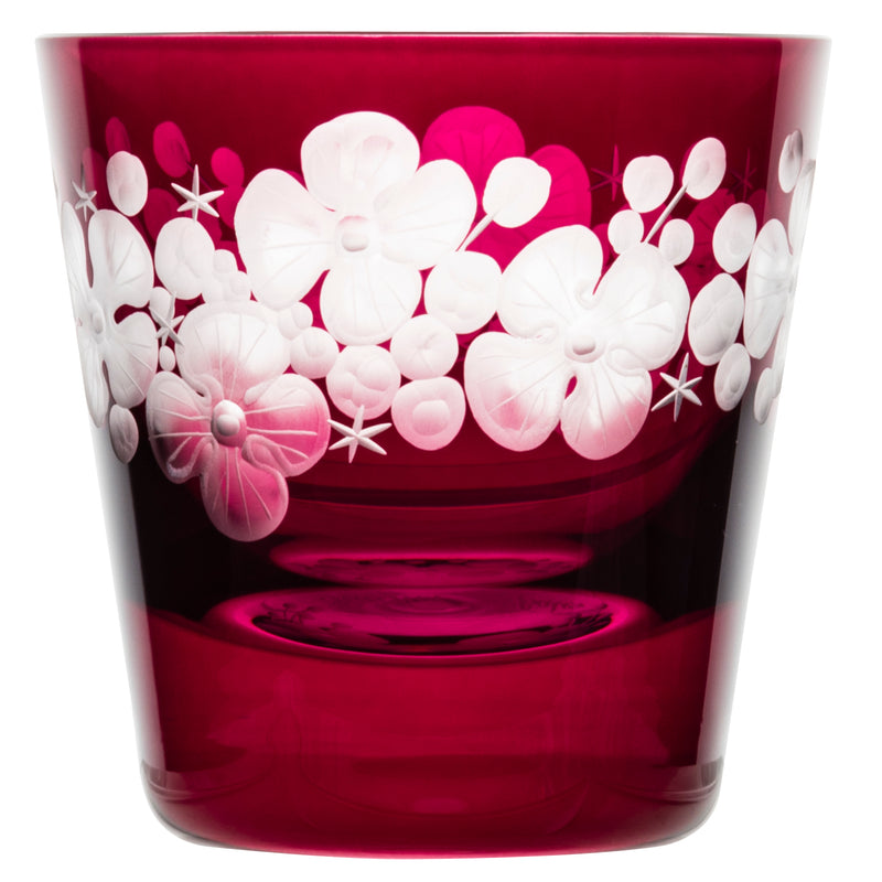 Tallulah Tipple Glass Fuchsia Pink