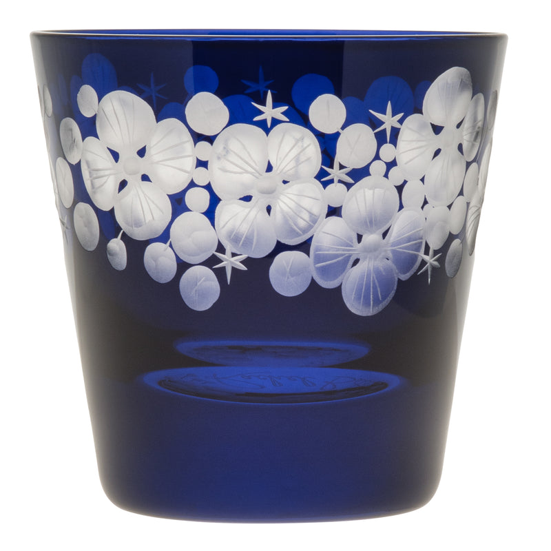 Tallulah Tipple Glass Midnight Blue