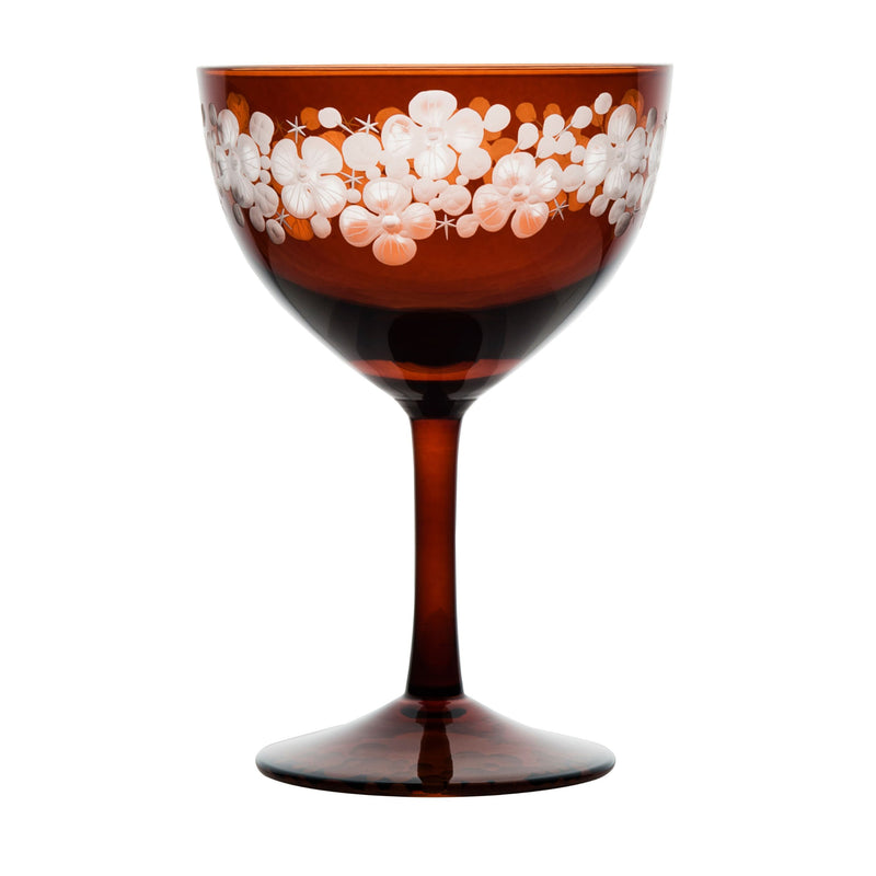 Cristobelle Champagne Saucer Toffee Brown