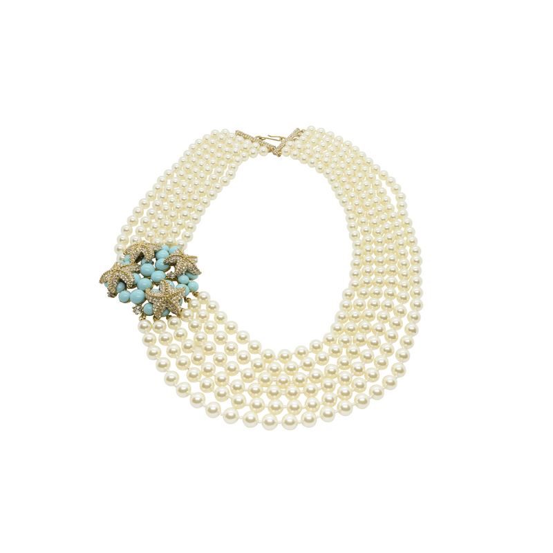 Oceana Multistrand Pearl Necklace - Sold Out