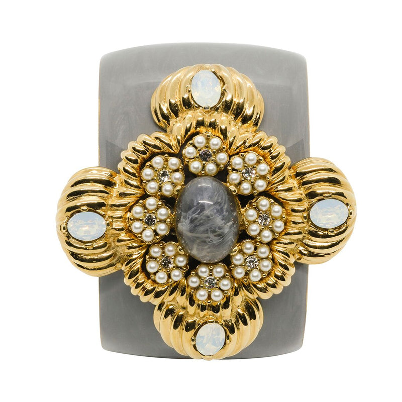 Lady Leonarda Cuff - Dove Grey - Sold Out