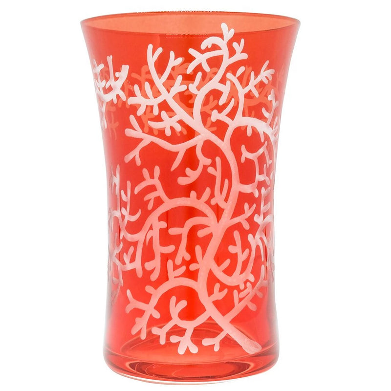 Charlotte Water Glass Set - Fiery Red