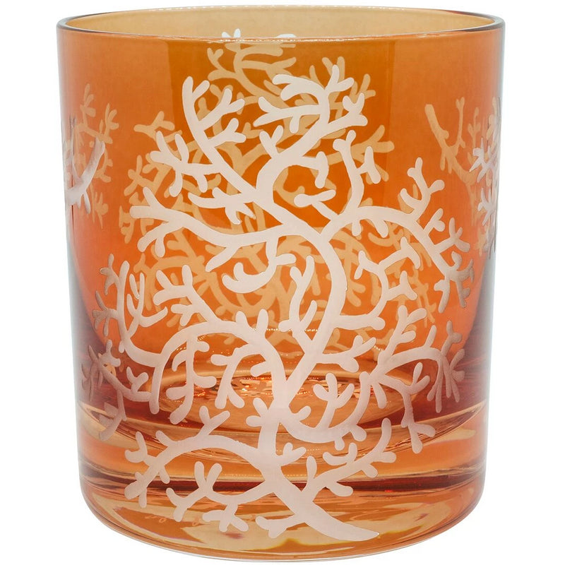 Moira Corali Double Old Fashioned Tumbler Living Coral