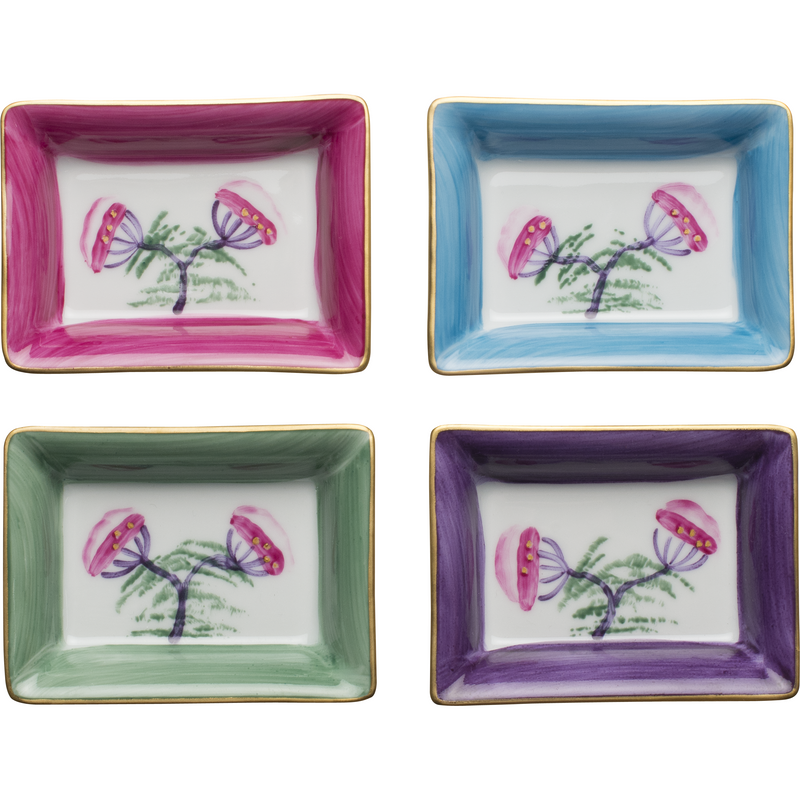 Blossom Dish Small Set of Four - Mixed
