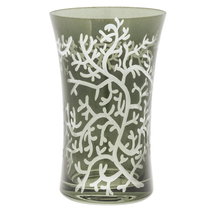 Charlotte Water Glass Set - Pewter Grey