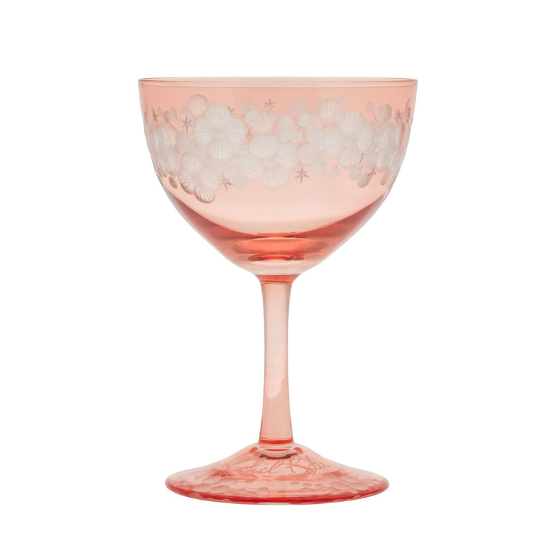 Cristobelle Champagne Saucer Flamingo Pink