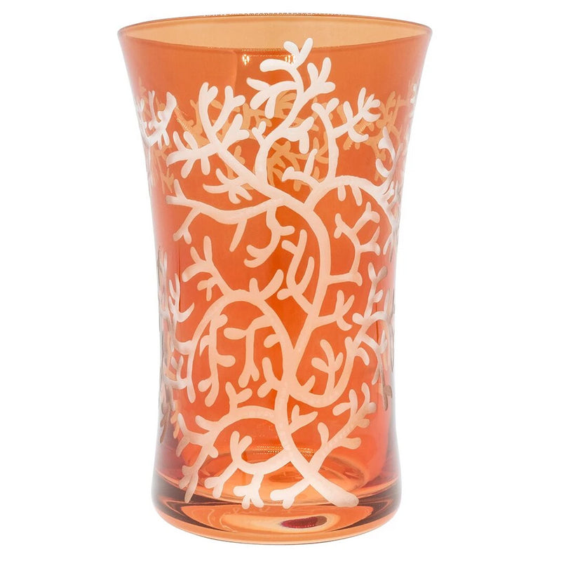 Charlotte Water Glass Set - Living Coral