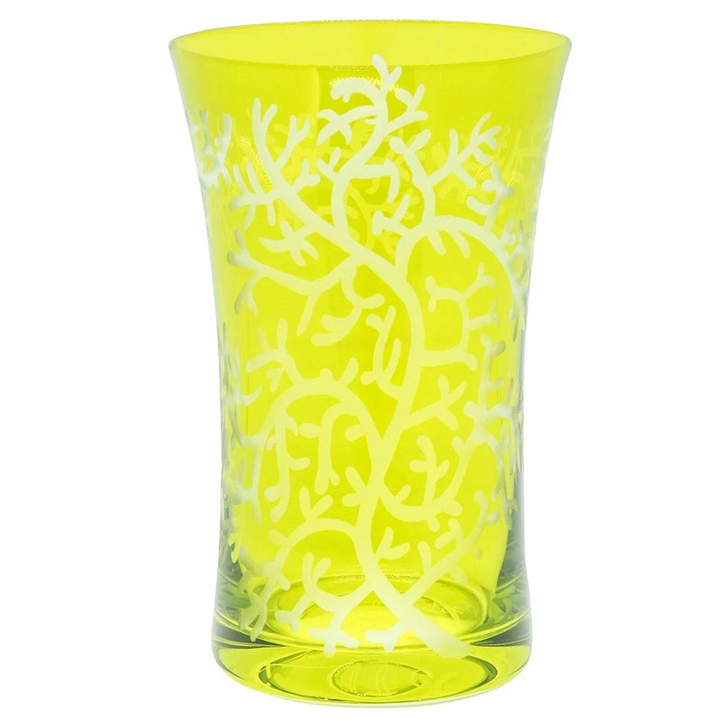 Charlotte Water Glass Set - Lime Green
